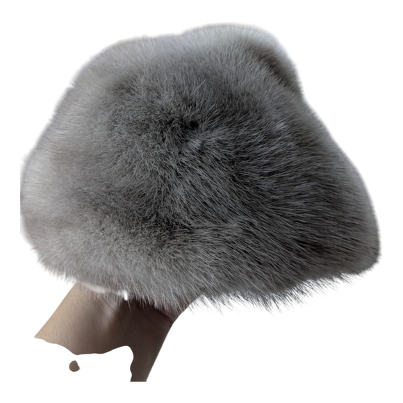 Simpsons Canada Vintage Women's Fur Pillbox Hat - Picture 4 of 6